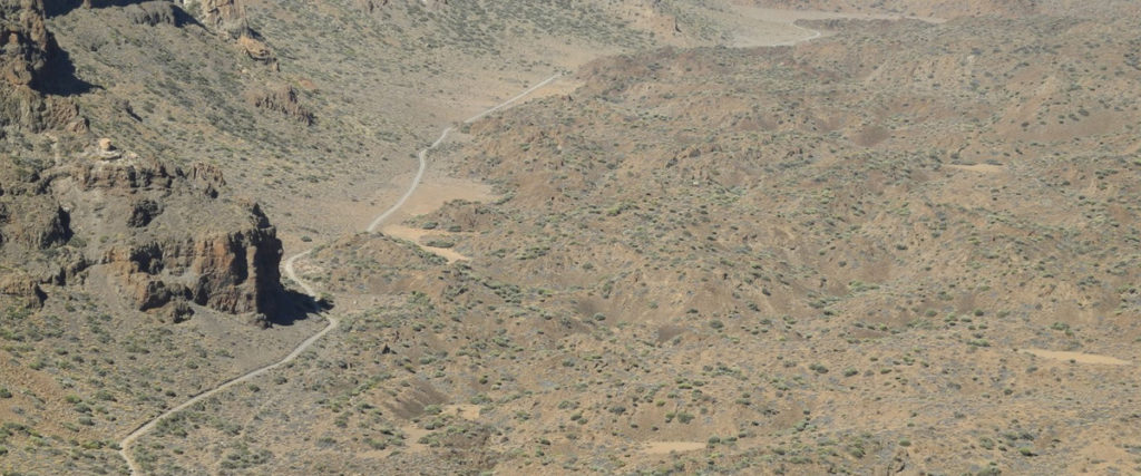 Sector del Camino de Chasna entre Cañada de Las Pilas y Cañada de La Grieta
