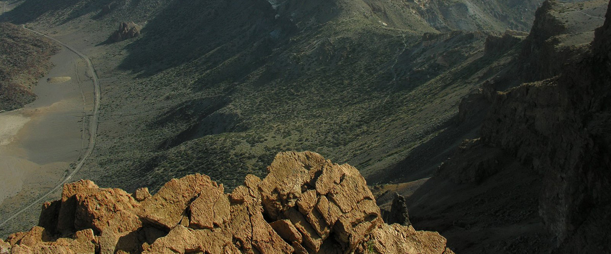 Vista desde Guajara del camino en la Hoya del Montón de Trigo | Carlos Velázquez García